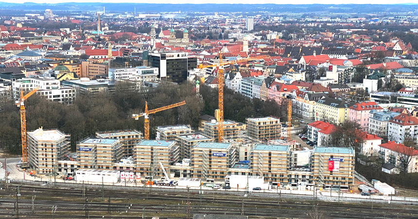 WOHNANLAGE AUGUSTA – (BEETHOVENPARK WEST), AUGSBURG